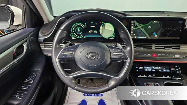 Hyundai The New Grandeur IG Hybrid 2020 Белый из Кореи, фото 5
