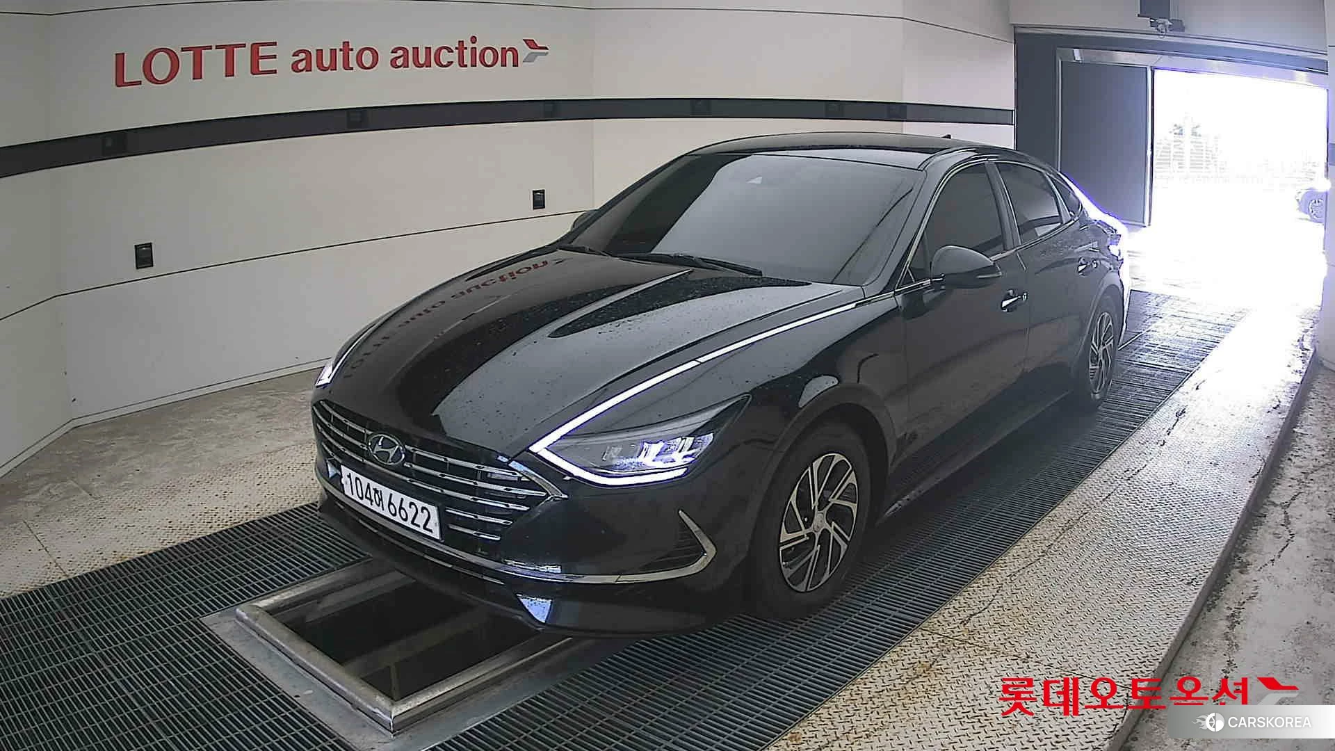 Hyundai Sonata Hybrid 2021 Midnight Black из Кореи, фото 5