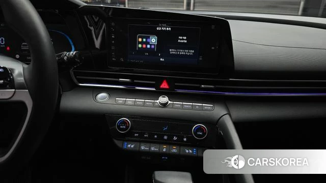 Hyundai The New Avante (CN7) 2023 Черный из Кореи, фото 5