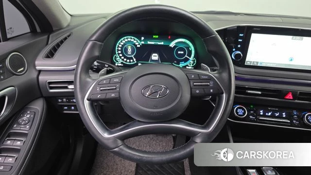 Hyundai Sonata Hybrid (DN8) 2021 Белый из Кореи, фото 5