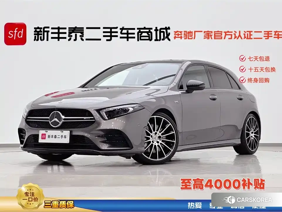 Mercedes-Benz A-class AMG 2022 Silver/gray из Китая, фото 5