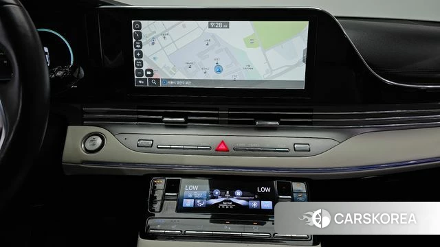 Hyundai The New Grandeur IG Hybrid 2022 Черный из Кореи, фото 5