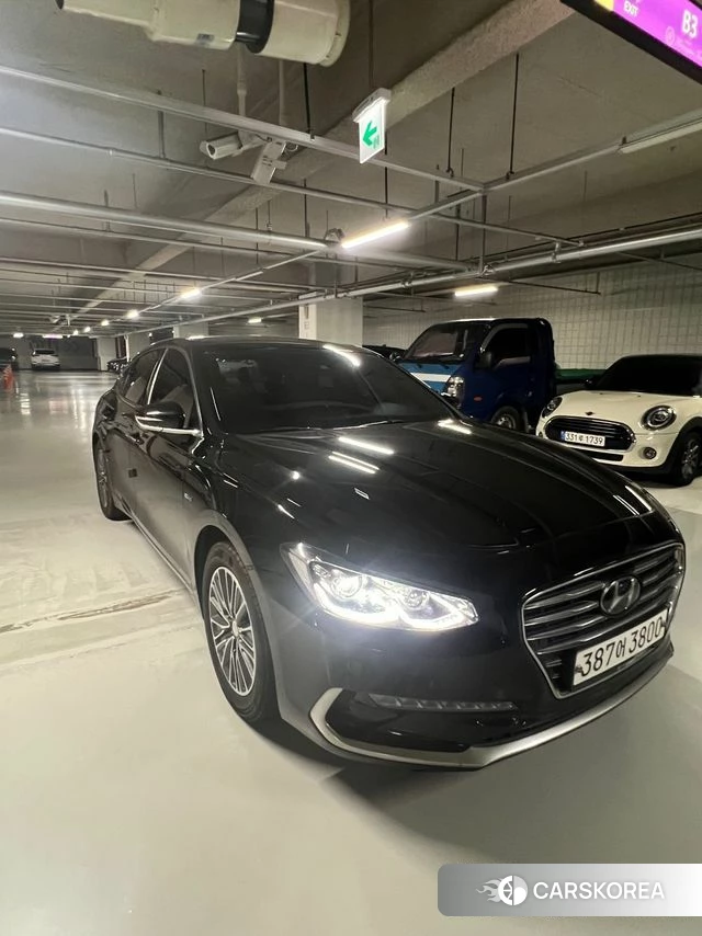 Hyundai Grandeur IG Hybrid 2019 Черный из Кореи, фото 5