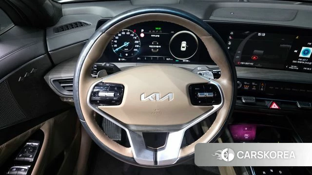 Kia K8 Hybrid 2023 Белый из Кореи, фото 5