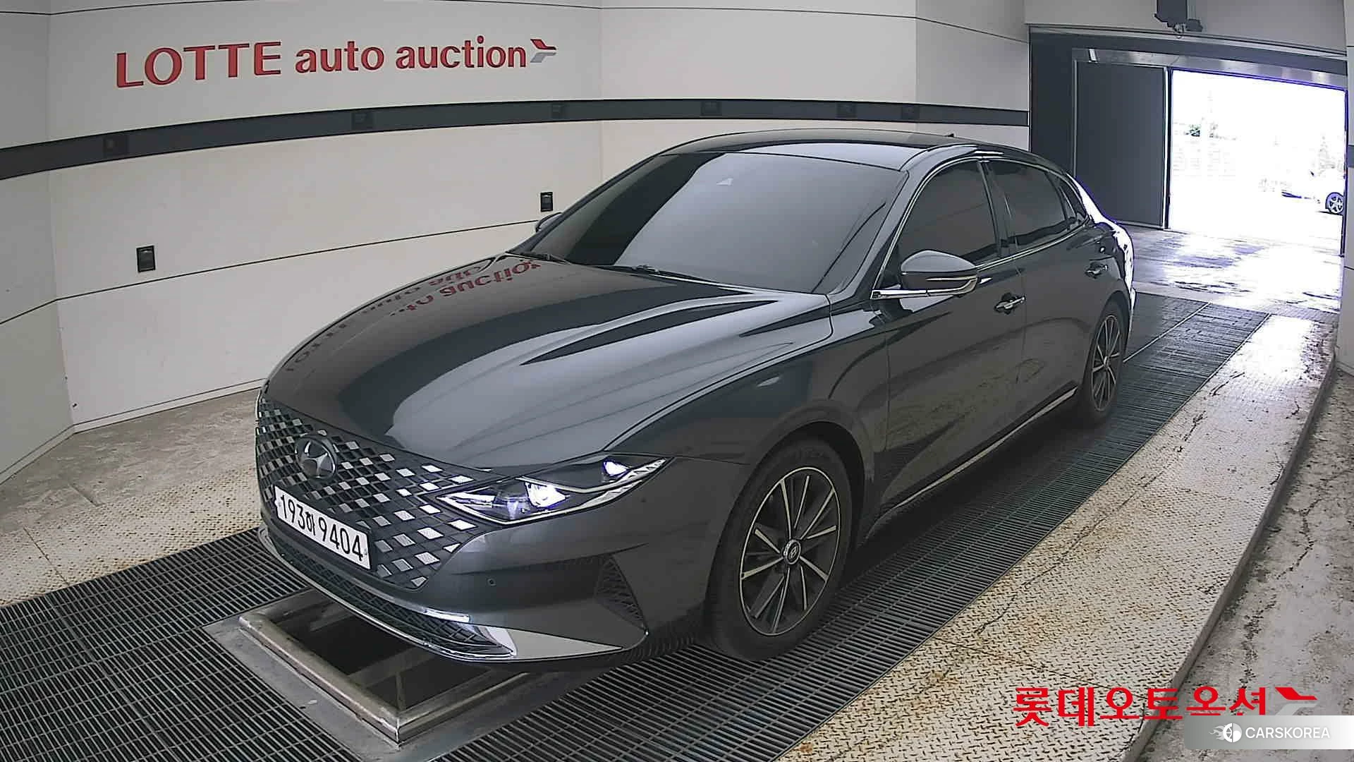 Hyundai Grandeur 2022 Nocturne Grey Metallic из Кореи, фото 5