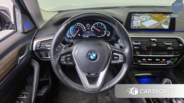BMW 5 Series (G30) 2019 Синий из Кореи, фото 5