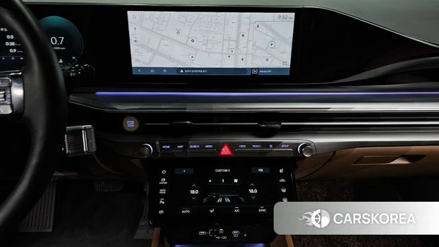 Hyundai Grandeur (GN7) 2023 Серебристо-серый из Кореи, фото 5