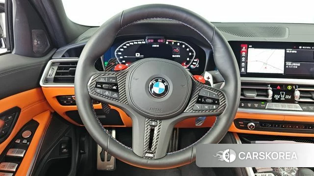 BMW M3 (G80) 2022 Черный из Кореи, фото 5