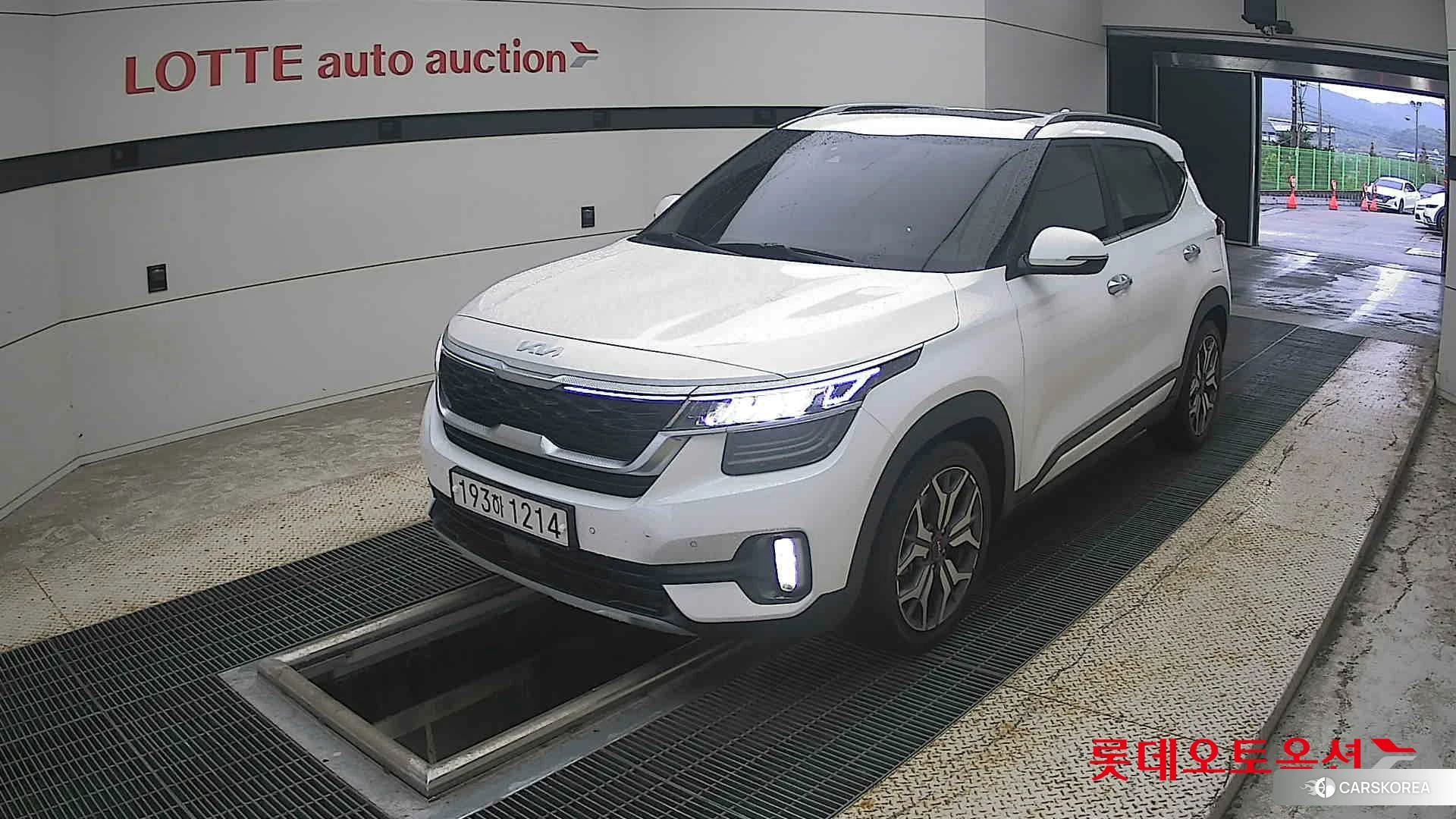 Kia Seltos 2022 Snow White Pearl из Кореи, фото 5