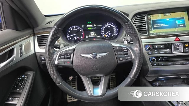 Genesis G80 2018 Синий из Кореи, фото 5