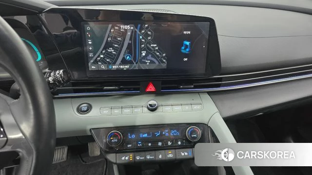 Hyundai The New Avante Hybrid (CN7) 2024 Белый из Кореи, фото 5