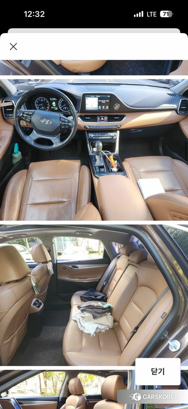Hyundai Grandeur IG 2018 Коричневый из Кореи, фото 5