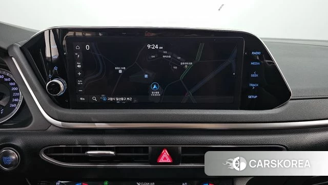 Hyundai Sonata Hybrid (DN8) 2022 Серебристо-серый из Кореи, фото 5
