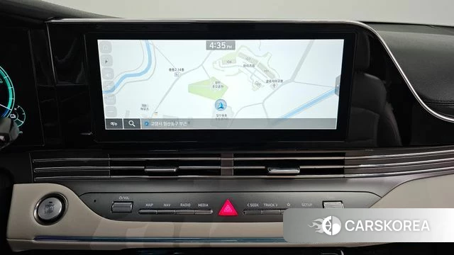 Hyundai The New Grandeur IG Hybrid 2022 Черный из Кореи, фото 5