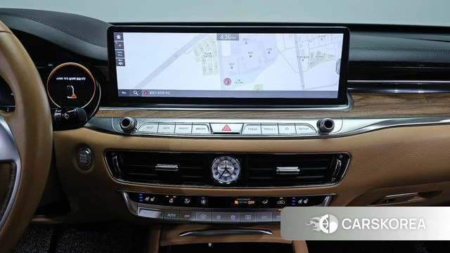 Kia The New K9 2nd generation 2021 Черный из Кореи, фото 5