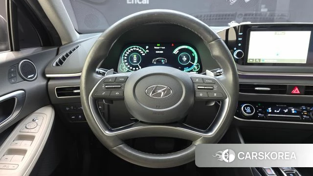 Hyundai Sonata Hybrid (DN8) 2019 Черный из Кореи, фото 5
