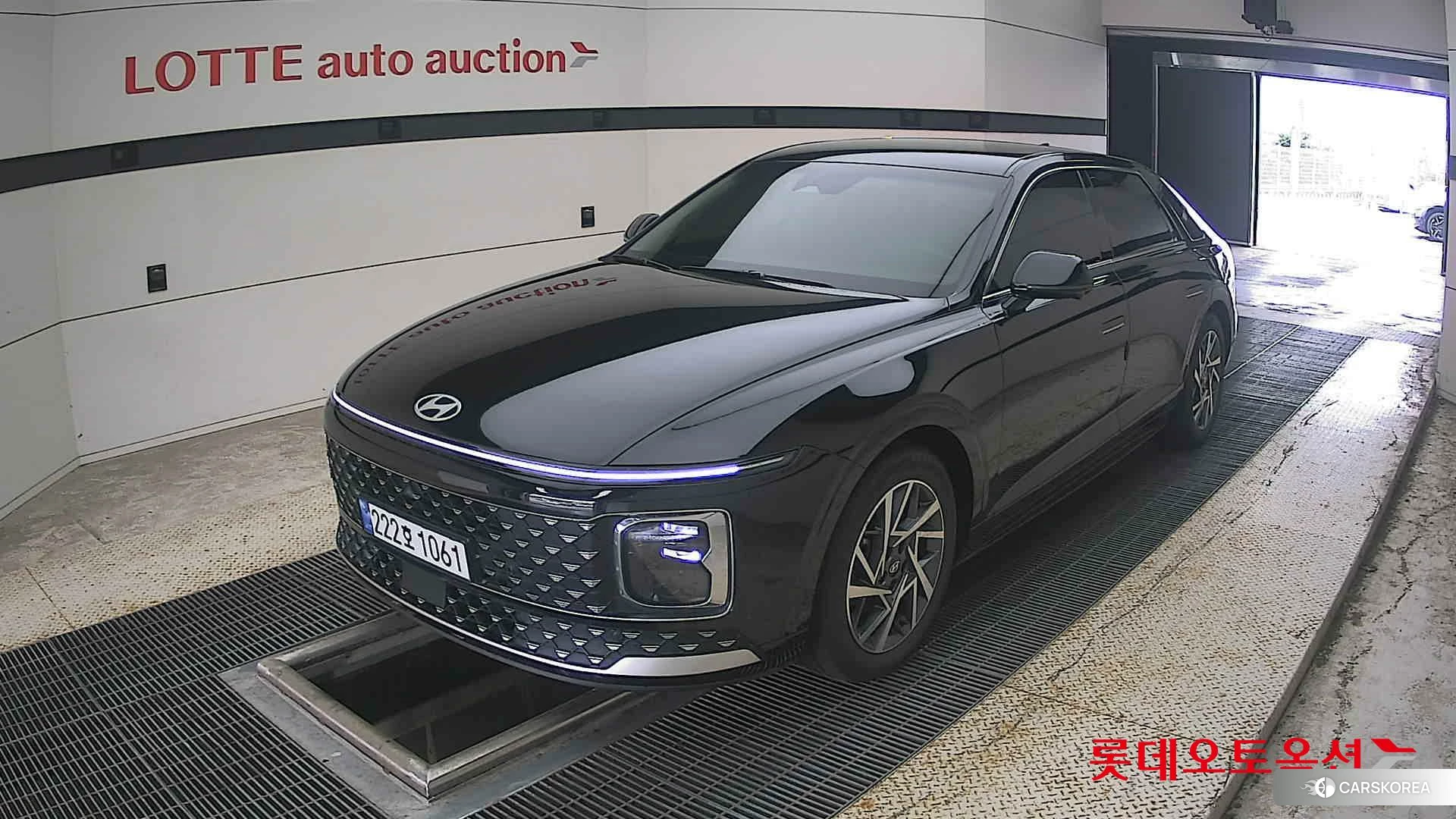 Hyundai Grandeur Hybrid 2023 Abyss Black Pearl из Кореи, фото 5