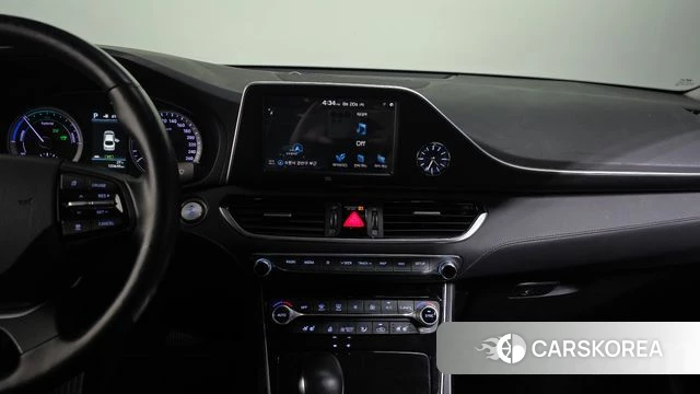 Hyundai Grandeur IG Hybrid 2018 Черный из Кореи, фото 5