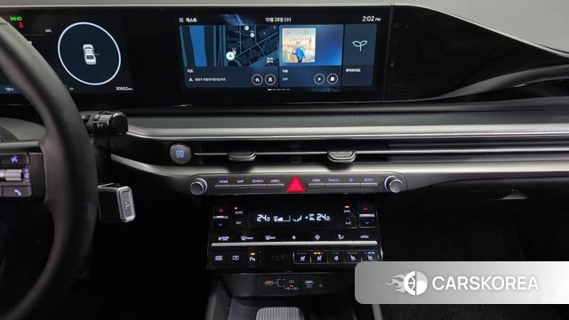 Hyundai Grandeur Hybrid (GN7) 2023 Черный из Кореи, фото 5