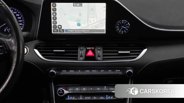 Hyundai Grandeur IG Hybrid 2018 Черный из Кореи, фото 5