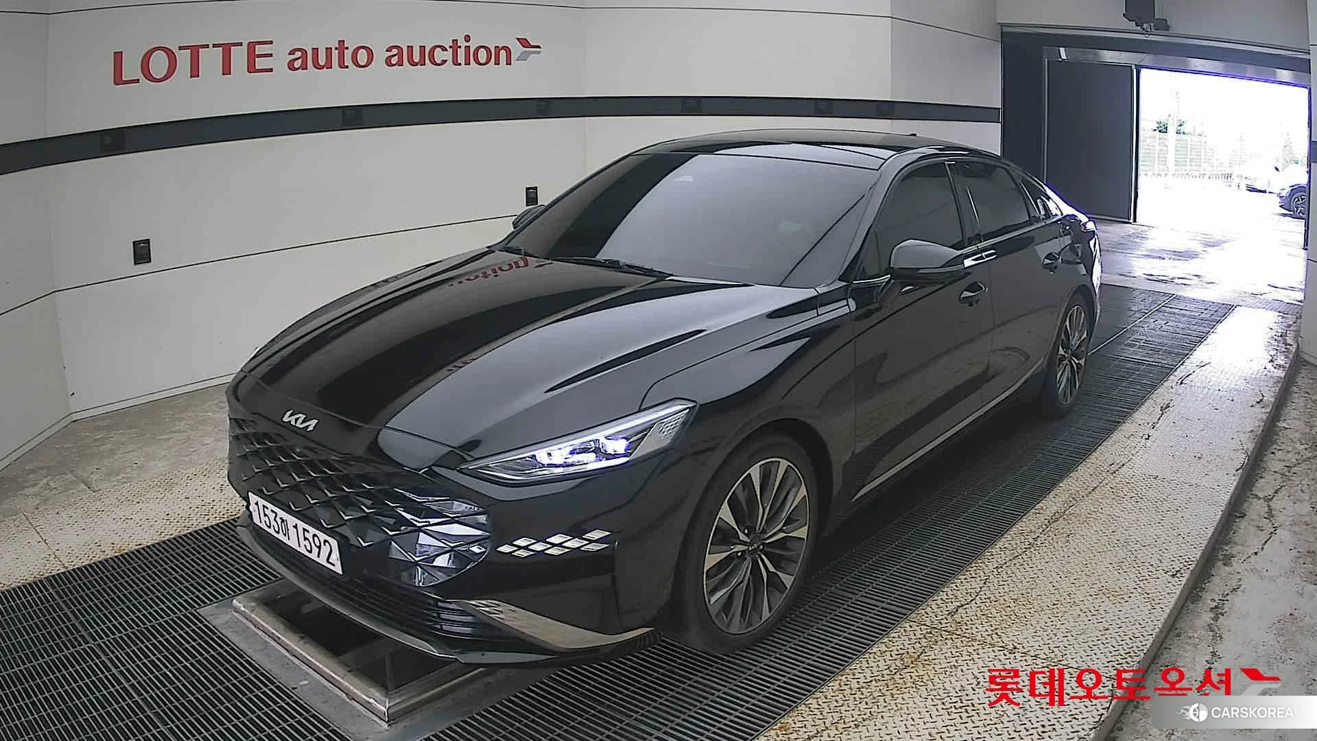 Kia K8 2022 Aurora Black Pearl из Кореи, фото 5