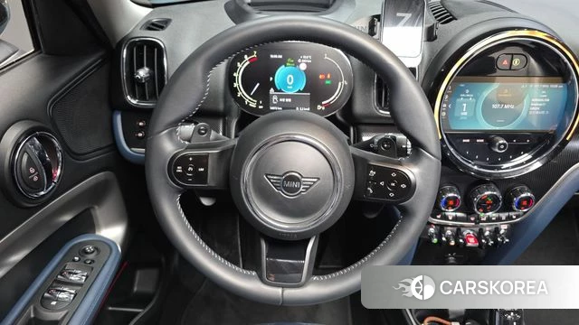 Mini Cooper S Countryman 2022 Небесно-голубой из Кореи, фото 5