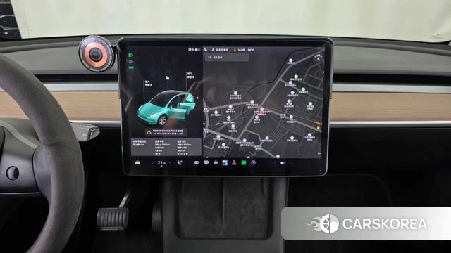 Tesla Model Y 2021 Белый из Кореи, фото 5
