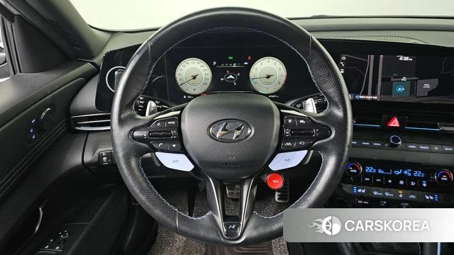 Hyundai Avante (CN7) 2021 Серебристо-серый из Кореи, фото 5