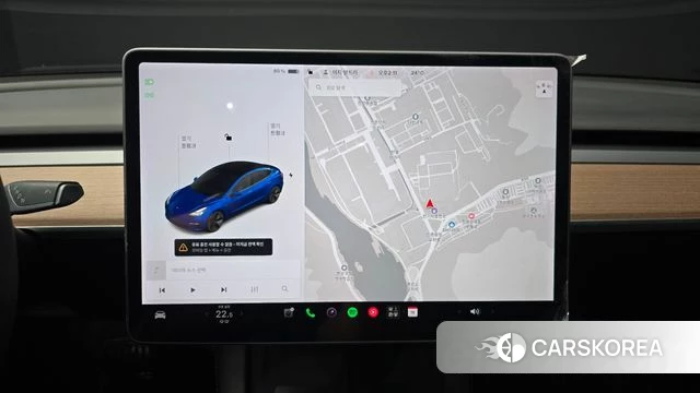 Tesla Model 3 2022 Синий из Кореи, фото 5