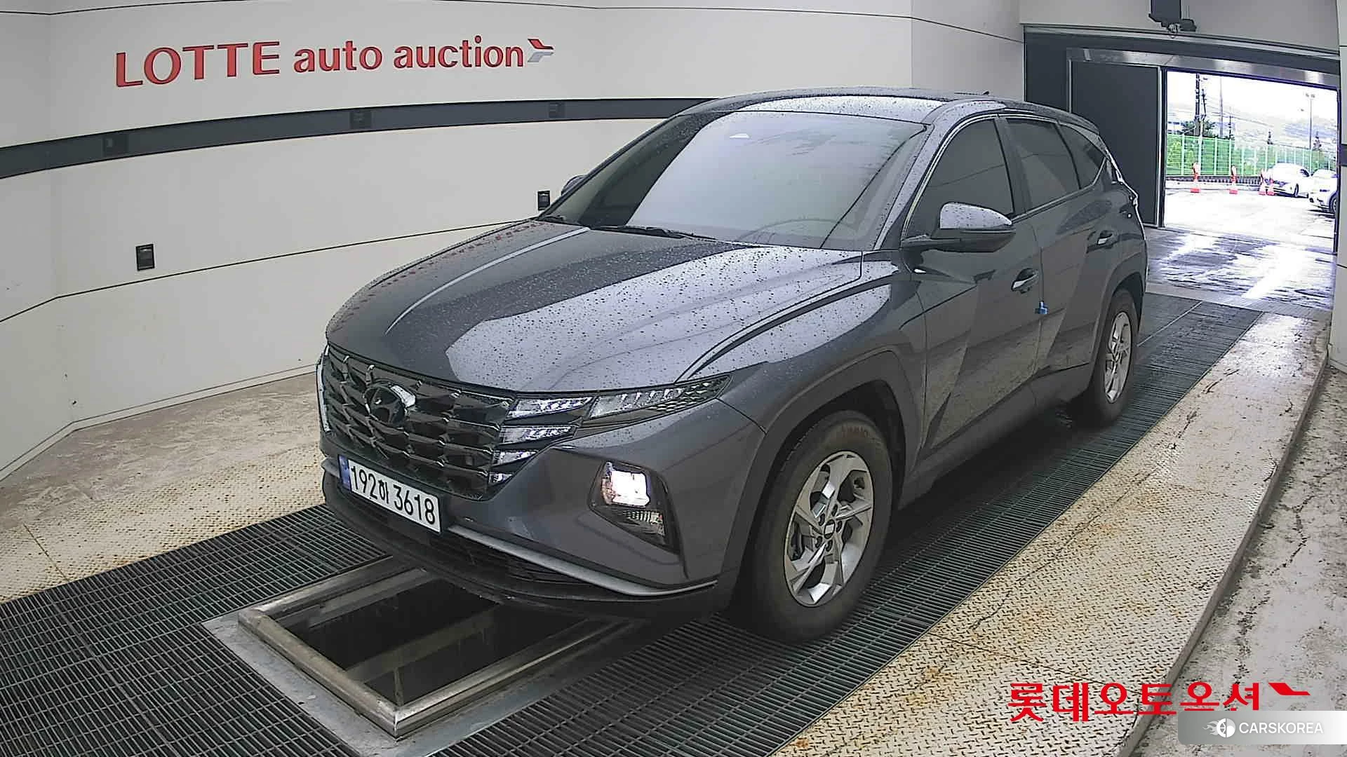 Hyundai Tucson 2023 Titanium Grey Metallic из Кореи, фото 5