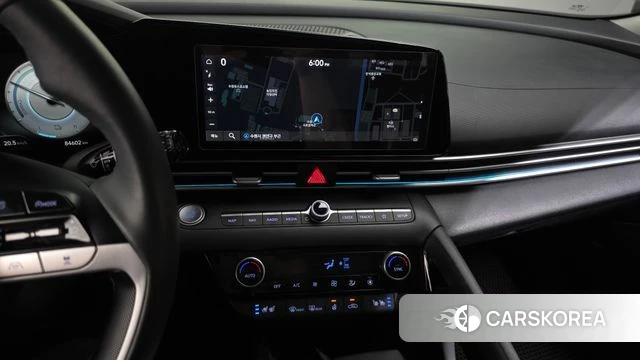 Hyundai Avante Hybrid (CN7) 2021 Белый из Кореи, фото 5
