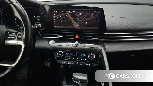 Hyundai Avante Hybrid (CN7) 2022 Черный из Кореи, фото 5