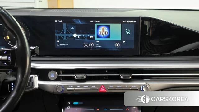 Hyundai Grandeur (GN7) 2024 Серебристо-серый из Кореи, фото 5