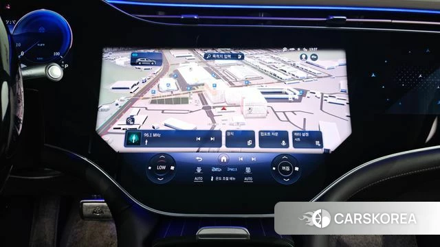 Mercedes-Benz EQS SUV X296 2024 Серебристо-серый из Кореи, фото 5