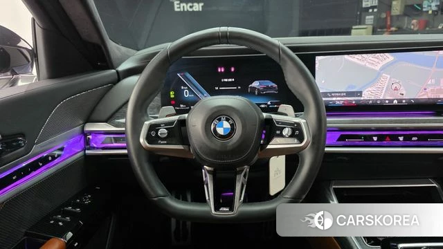 BMW 7 Series (G70) 2023 Черный из Кореи, фото 5