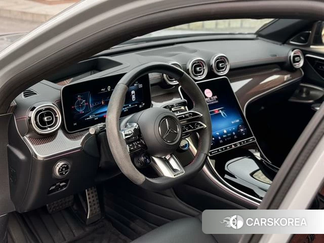 Mercedes-Benz AMG C-Class 2024 Серебристо-серый из Китая, фото 5