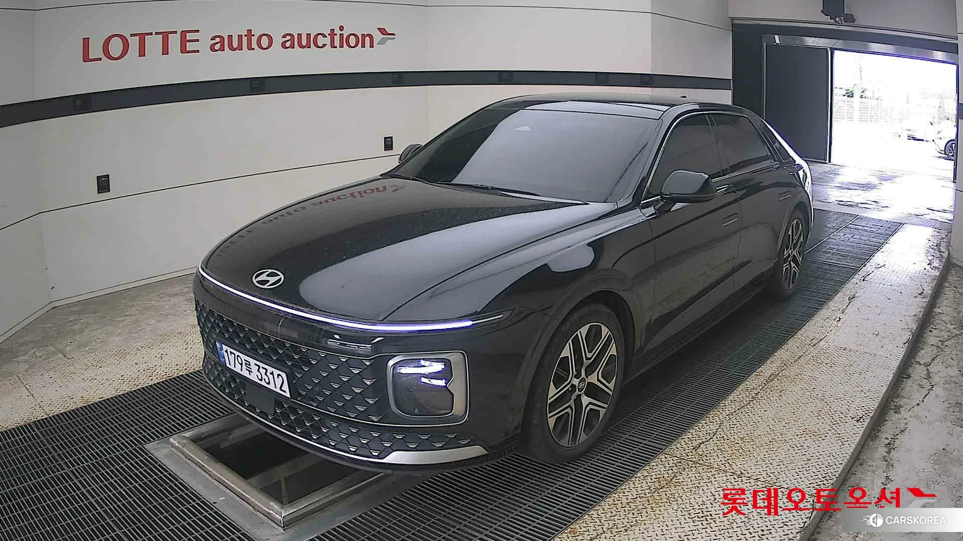 Hyundai Grandeur Hybrid 2023 Черный из Кореи, фото 5