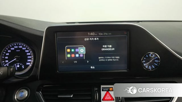 Hyundai Grandeur IG 2019 Черный из Кореи, фото 5
