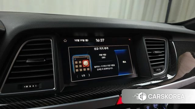 Genesis G80 2019 Черный из Кореи, фото 5