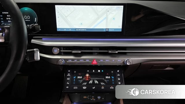 Hyundai Grandeur Hybrid (GN7) 2023 Черный из Кореи, фото 5