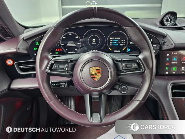Porsche Taycan 2021 Серебристо-серый из Кореи, фото 5