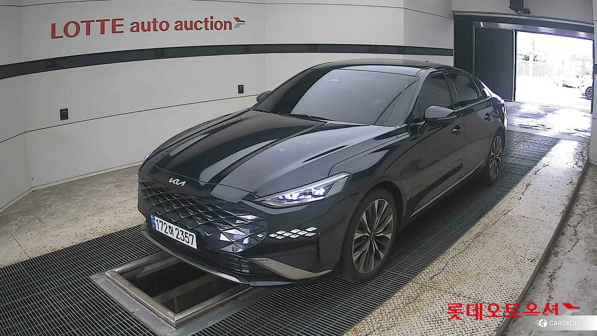 Kia K8 2023 Gravity Blue из Кореи, фото 5