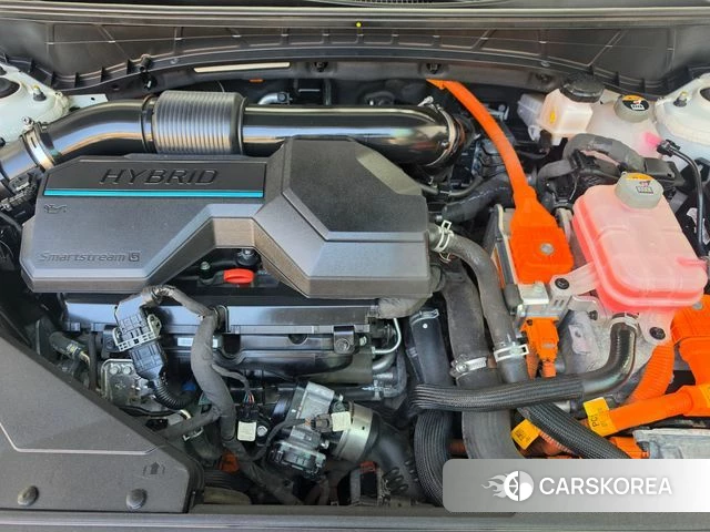 Hyundai Tucson Hybrid (NX4) 2021 Белый из Кореи, фото 5