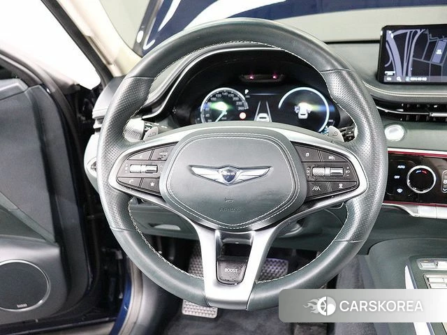 Genesis Electrified GV70 2022 Синий из Кореи, фото 5