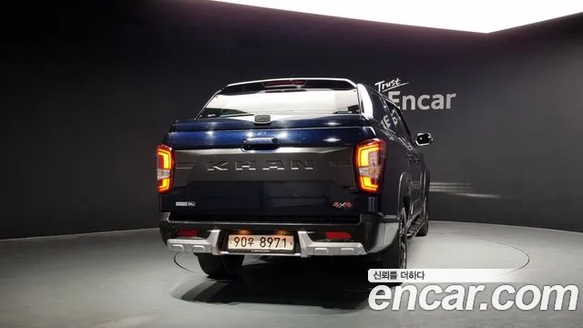 Ssangyong The New Rexton Sports Cannes 2021 Синий из Кореи, фото 5