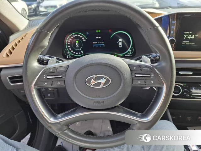 Hyundai Sonata Hybrid (DN8) 2020 Черный из Кореи, фото 5
