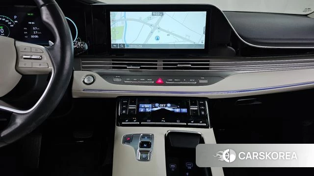 Hyundai The New Grandeur IG Hybrid 2021 Синий из Кореи, фото 5