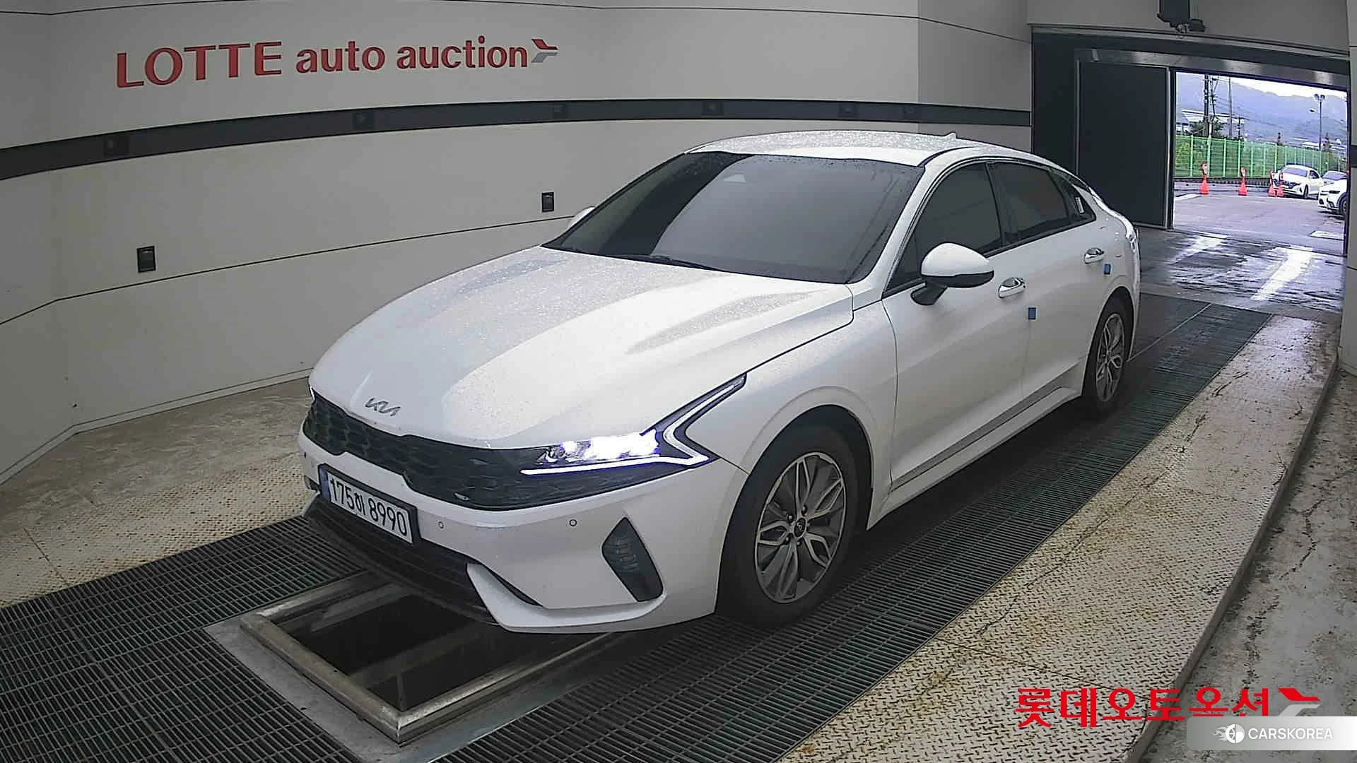 Kia K5 Hybrid 2023 Snow White Pearl из Кореи, фото 5