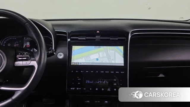 Hyundai Tucson Hybrid (NX4) 2022 Серебристо-серый из Кореи, фото 5