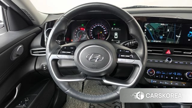 Hyundai Avante (CN7) 2022 Белый из Кореи, фото 5